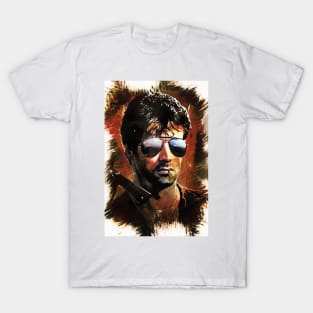 Marion "COBRA" Cobretti - Sylvester Stallone T-Shirt